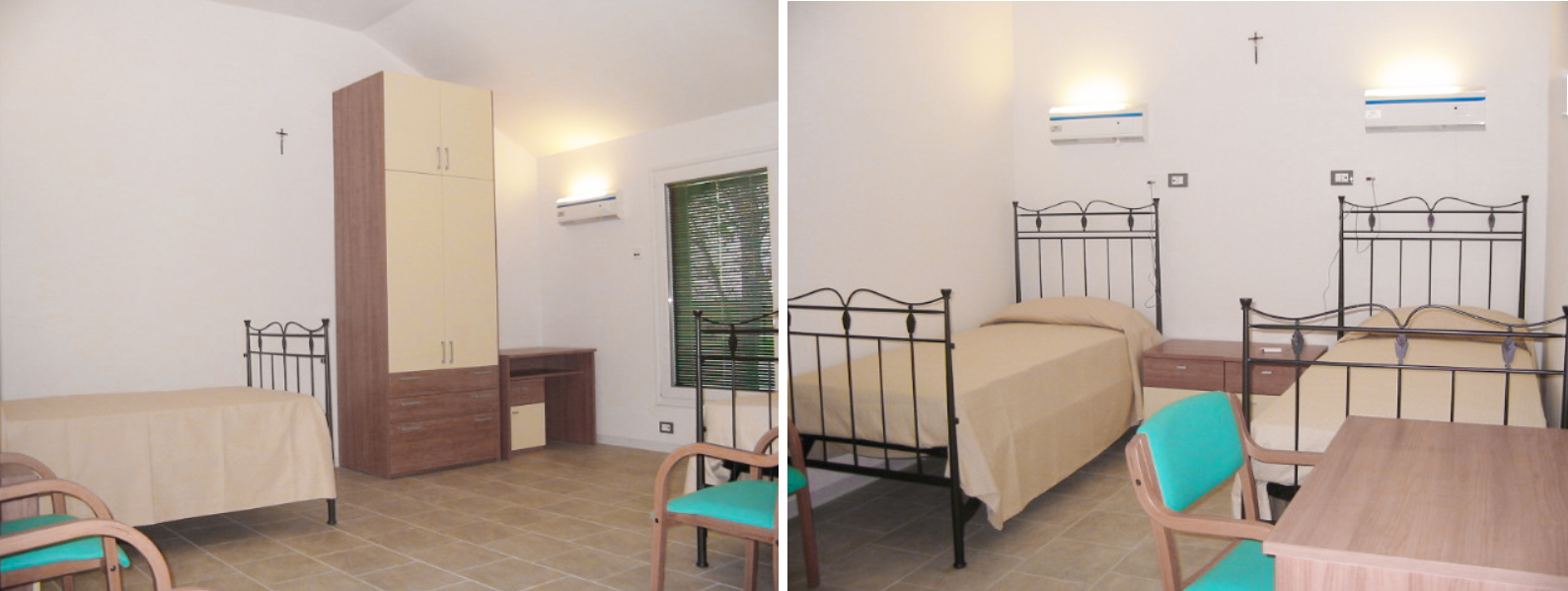 camere da letto nella casa di riposo corte loredana